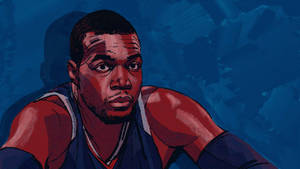 Paul Millsap karikatür sanatı duvar kağıdı — Loş Duvar Kağıdı