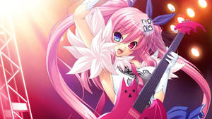 Pembe anime estetiği Rockstar kız duvar kağıdı — Pembe anime estetiği Duvar Kağıdı