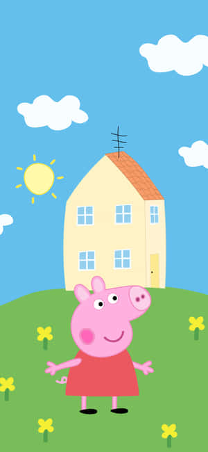 Peppa Pig resimleri — iPhone 17 Pro Max Duvar Kağıdı