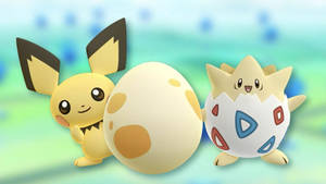 Pichu ve Togepi Yumurtası Havalı Pokemon