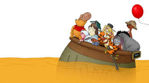 Piglet Bal Kavanozu duvar kağıdı — Parlak Duvar Kağıdı