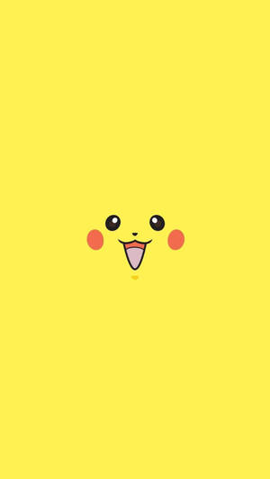 Pikachu'nun Yüzü iPhone 6 — iPhone 6 Duvar Kağıdı
