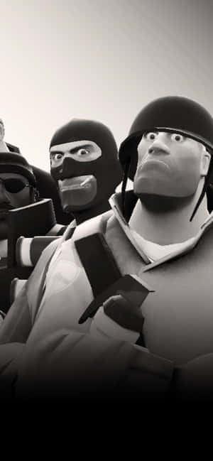 Pixel 3xl Team Fortress 2 Arkaplanı — Galaxy A35 Duvar Kağıdı