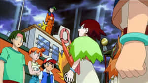 Pokemon 2000 Toplantısı — Anime Karakterleri Duvar Kağıdı