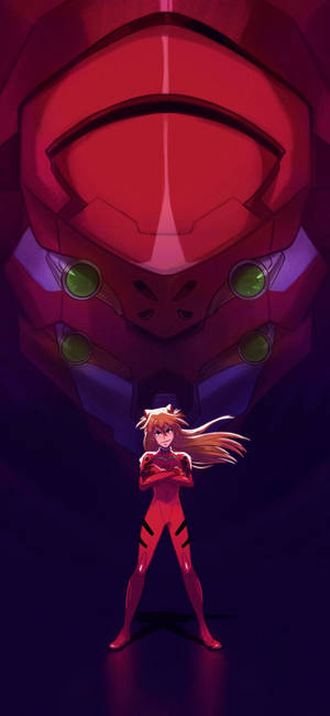 Evangelion Telefon — Galaksi A27 Duvar Kağıdı