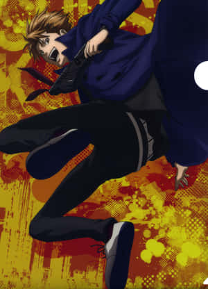 Psycho-Pass Anime Serisinden Shusei Kagari — Kindle Duvar Kağıdı