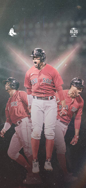 Red Sox Oyuncusu Xander Bogaerts — iPhone 17e Duvar Kağıdı
