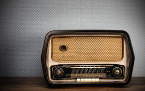 Retro Estetik Radyo duvar kağıdı