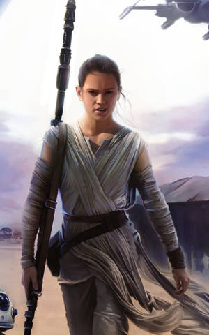 Rey Skywalker Star Wars Tablet — Moto Pad 70 Duvar Kağıdı