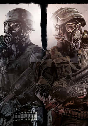 Iphone X Metro Last Light Arka Planı — Oyun GIF Duvar Kağıdı