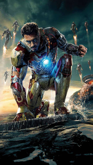 Robert Downey Jr Prototip Zırh Iron Man Telefon