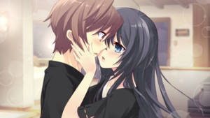 Romantik anime lezbiyen duvar kağıdı