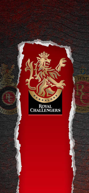Royal Challengers Bangalore Yırtık Logo duvar kağıdı — Pixel 11 Pro Duvar Kağıdı