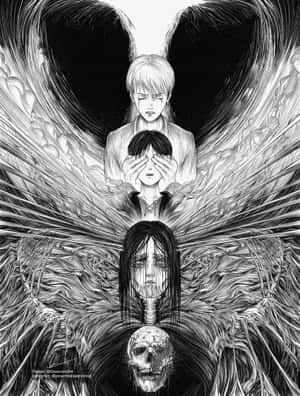 Ruhların Kaçışı, sevilen manga serisi — Galaxy Z Fold 8 Duvar Kağıdı