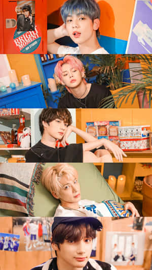 Sahneye Çıkmaya Hazır Kpop Sanatçıları — Kpop GIF Duvar Kağıdı