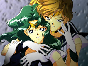 Sailor Moon anime lezbiyen duvar kağıdı