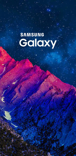 Samsung Galaxy J6 Alacakaranlık Dağ Zirvelerini Aydınlatıyor — Samsung galaxy Duvar Kağıdı