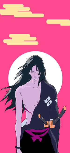 Samurai Champloo Jin Pembe Gökyüzü duvar kağıdı — iPhone 16e Duvar Kağıdı