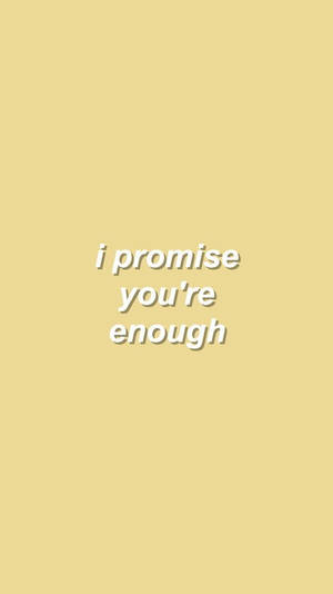 Sarı arka plan sevimli alıntı duvar kağıdı — Sevimli Sözler Duvar Kağıdı