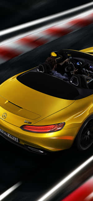 iPhone Xs Mercedes Amg Arka Plan — Galaxy M36 Duvar Kağıdı