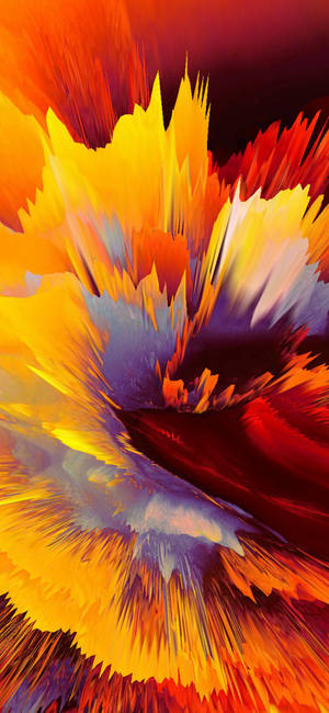 Supreme blast in yellow and orange wallpaper — iPhone 15 Plus Duvar Kağıdı