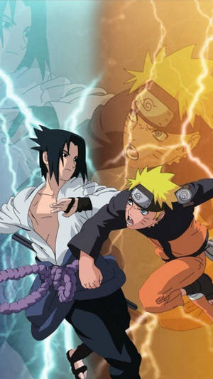 Sasuke Naruto Dövüşü iPhone Duvar Kağıdı — Naruto vs sasuke Duvar Kağıdı