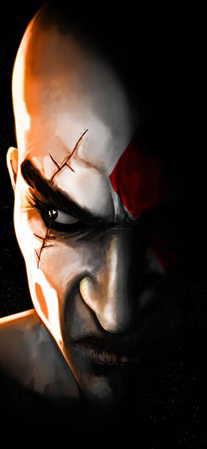 God Of War oyunundan Savaş Tanrısı Kratos duvar kağıdı — iPhone 13 Duvar Kağıdı