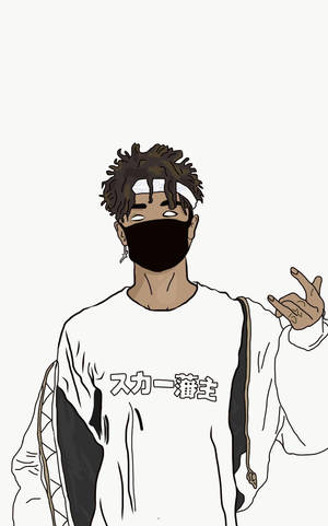 Scarlxrd Beyaz Estetik Duvar Kağıdı — Estetik beyaz Duvar Kağıdı