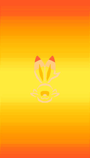 Scorbunny Anahattı — Pokemon iPhone Duvar Kağıdı