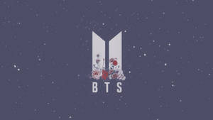 Sevimli BTS Çizim Logosu — Bts estetiği Duvar Kağıdı