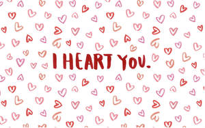 Sevimli Estetik I Heart You Bilgisayar