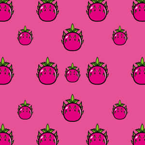 Sevimli Pembe Kawaii Arka Plan — iPad Duvar Kağıdı