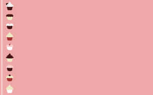 Sevimli Pembe Kawaii Arka Plan — Pembe Kawaii Duvar Kağıdı