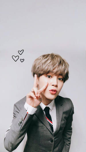 Sevimli Üniformalı BTS Jimin — Sevimli bts Duvar Kağıdı