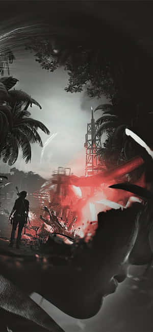 iPhone X Shadow Of The Tomb Raider Arkaplan — Nubia Duvar Kağıdı