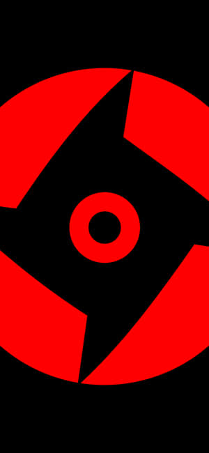 Minimalist Sharingan — Xiaomi 17 Max Duvar Kağıdı