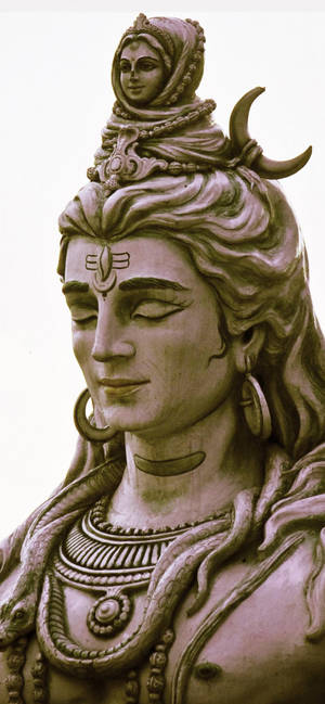 Shiva iPhone Heykel Profili — Galaxy S25 Duvar Kağıdı