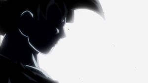 Silüet Ultra Instinct Goku — Ultra Instinct Goku Duvar Kağıdı