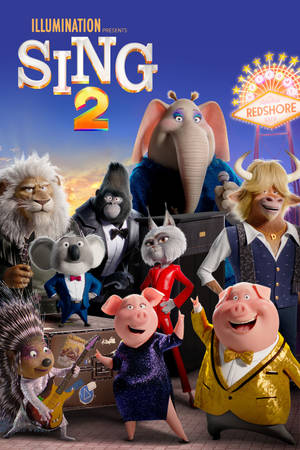 Sing 2 Tanıtım Posteri — Huawei MatePad 11.5 S (2025) Duvar Kağıdı