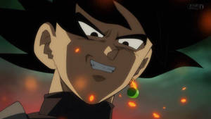 Siyah Goku Çılgınca Sırıtıyor