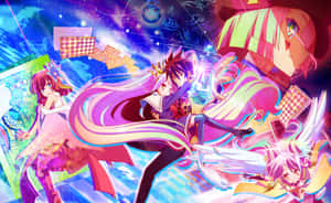 No Game No Life arka planı — No Game No Life Duvar Kağıdı
