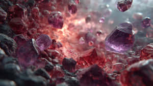 kristaller,soyut,fantezi,jeoloji,parlayan,volkanik,arazi,büyülü,oluşum,mineral,gerçek dışı,bilim kurgu,yapı,doku,değerli taş — 2560x1440 Duvar Kağıdı