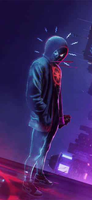 Miles Morales Iphone — iPhone 13 Pro Max Duvar Kağıdı