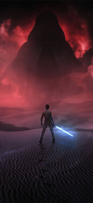 Star Wars iPhone 6 Plus Rey Skywalker — iPhone 14 Duvar Kağıdı