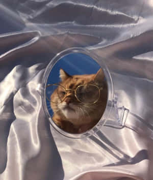 Estetik Kedi resimleri — Xiaomi Mix Flip 2 Duvar Kağıdı