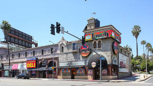Sunset Bulvarı Laugh Factory duvar kağıdı