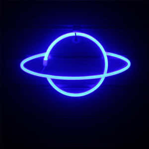 Neon Mavi Estetik resimler — Neon mavisi estetiği Duvar Kağıdı