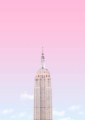 Tam çiçek açmış güzel bir pembe kiraz çiçeği ağacının çarpıcı manzara görüntüsü. — Pastel pembe estetik Duvar Kağıdı