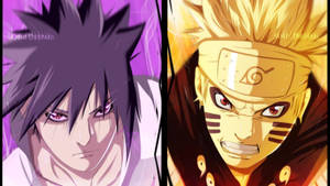 Tanrı Modu Naruto ve Sasuke duvar kağıdı — Naruto vs sasuke Duvar Kağıdı