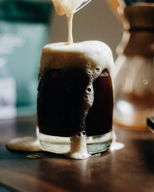 Stout Bira Bardağı duvar kağıdı — 4:5 Duvar Kağıdı